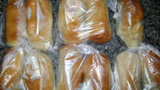 Pão caseiro com sabor de leite ninho