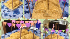 Rocambole de paçoca