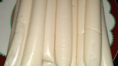 Geladinho natural para o verão