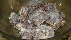 Brigadeiro com biscoito