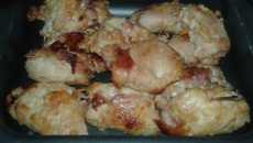 Bife a rolê de frango