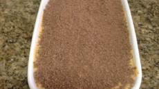 Pavê de pasta de amendoim