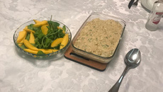 Risoto de alho poró - Barbada