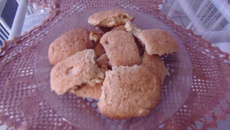 Bolacha de nata de paçoquinha