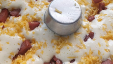 Espetacular bolo de Queijo com Calabresa