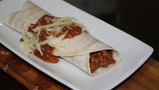 Panqueca de carne moída