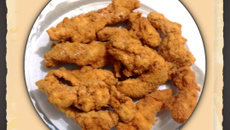 Tirinhas de frango empanadas (sequinhas)