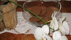 Biscoito de chocolate e aveia