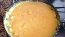 Camarão com abóbora