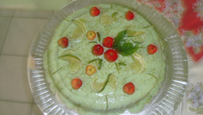 Torta mousse de limão