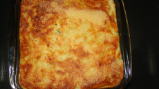 Souflé de alho-poró