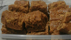 Rapadura de leite condensado