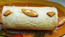 Rocambole de goiabada