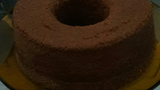 Bolo simples de banana