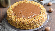 Pavê de amendoim delícia