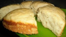 Pão com fermento caseiro