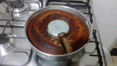 Bolo de banana fofinho