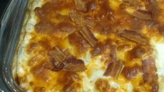 Couve - flor gratinada ao molho branco