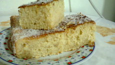 Bolo fofinho de coco