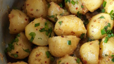 Batatinha apimentada para tira-gosto