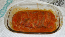 Carne moída enrolada do tio