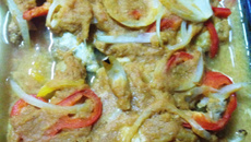 Filé de peixe no forno