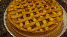 Bolo de chocolate e café