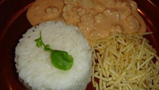 Estrogonofe de frango