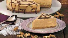 Mousse de doce de leite e queijo Minas