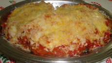 Empanados recheados à parmegiana