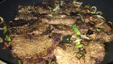 Bife na panela de pressão