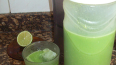 Suco de clorofila