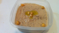 Homus de Azeitona Preta - Molho Árabe