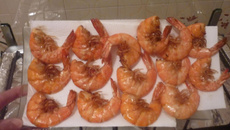 Camarão Rosa Frito