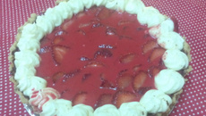 Torta de morango diet