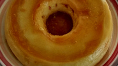 Pudim de micro-ondas