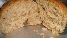 Pão de gérmen e farelo de trigo