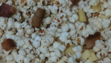 Pipoca de bacon (muito boa)