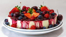 Cheesecake de frutas vermelhas