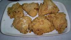 Frango crocante da dona Ruth