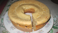 Bolo de polvilho azedo