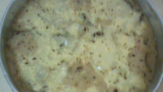 Bife ao creme de cebola