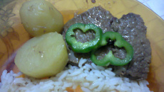 Carne de panela à portuguesa