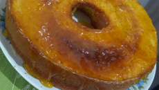Bolo de laranja simples