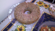 Quibe assado recheado