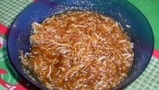 Doce de mamão verde da Carol