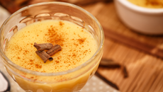 Curau de milho de lata de liquidificador cremoso sem leite condensado