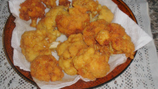 Couve-flor à milanesa