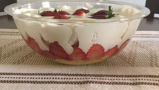 Torta de morango especial da Grazi