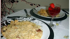 Macarronada água na boca